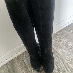 Zara suede boots-Knee high-Size 39 European-Worn fee times